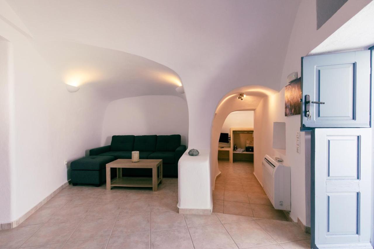 Gemini Cave Villa Oía Exteriör bild